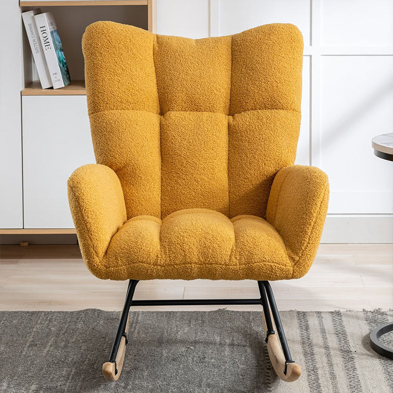 DeskUnivers™ CozyNest Modern Rocking Chair