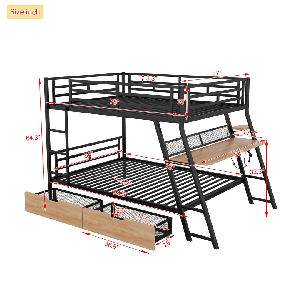 DeskUnivers™ Work&Sleep Bunk