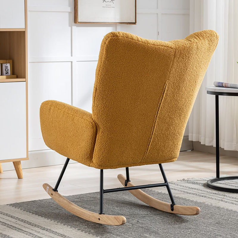 DeskUnivers™ CozyNest Modern Rocking Chair