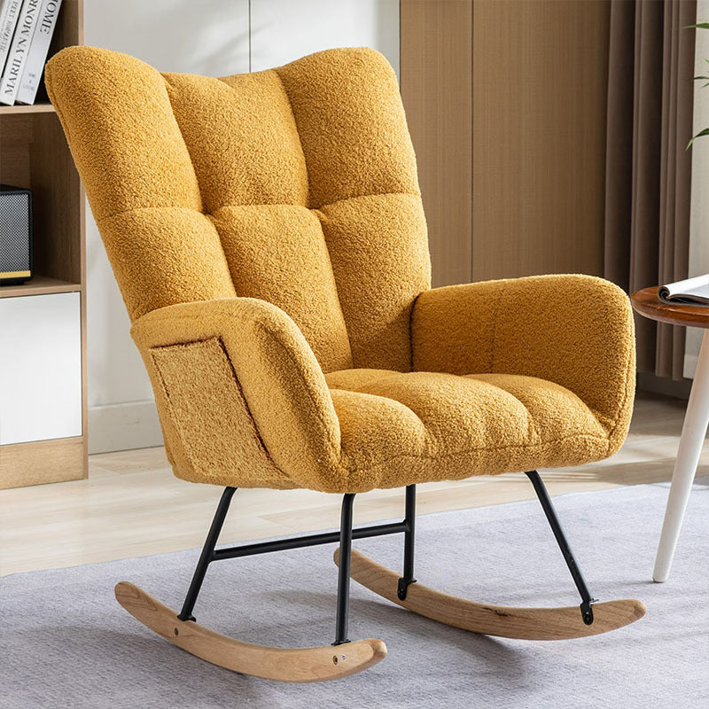 DeskUnivers™ CozyNest Modern Rocking Chair