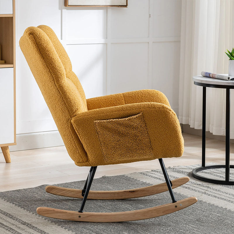 DeskUnivers™ CozyNest Modern Rocking Chair