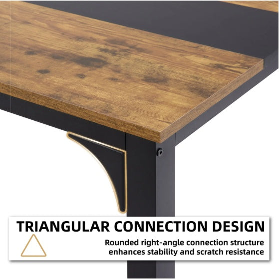 DeskUnivers™ Titan Workstation — 60/71" Modern Computer Desk